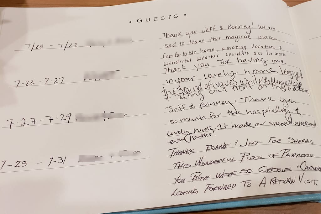 What our guests tell us