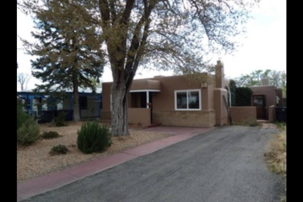 This is our entire house, rented portion is off the the right.