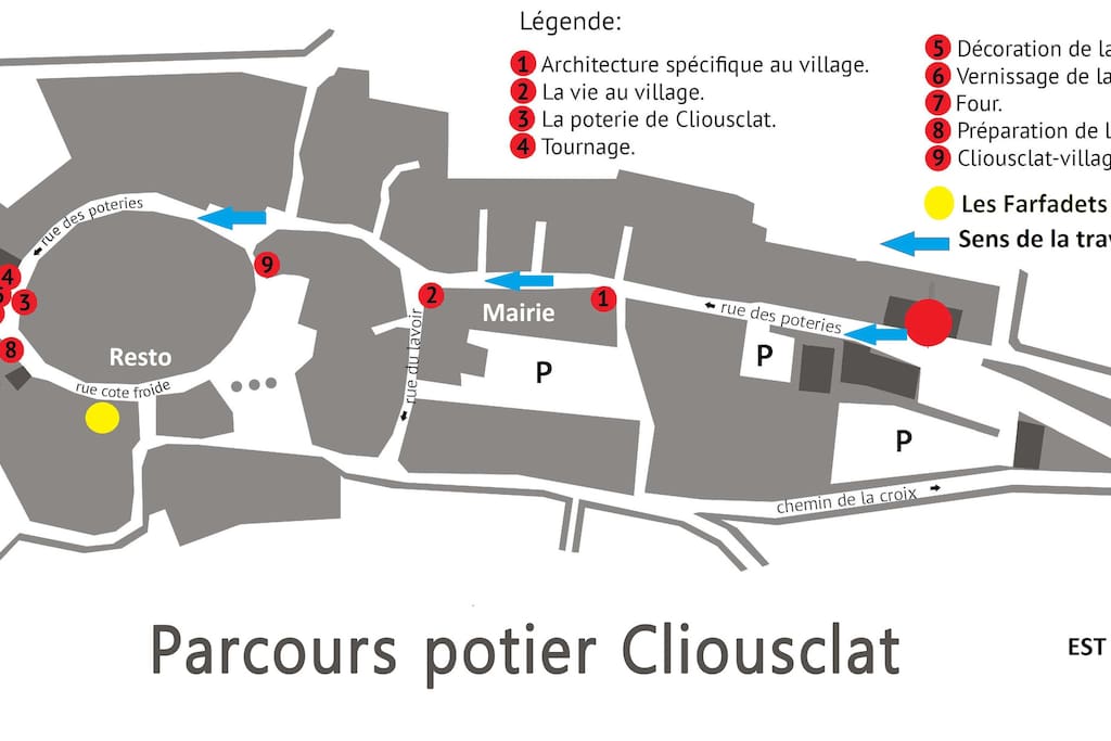 Accès au gîte