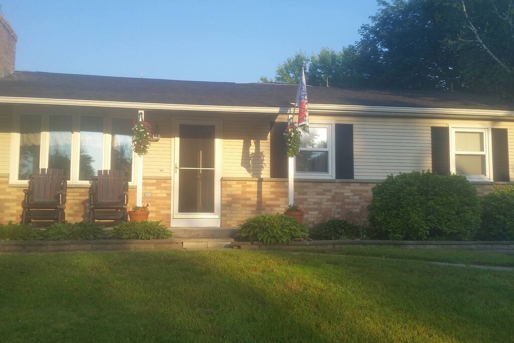 Front of the house