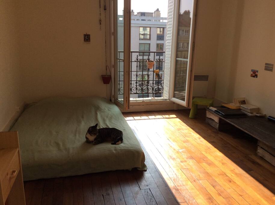 Bedroom doorside.