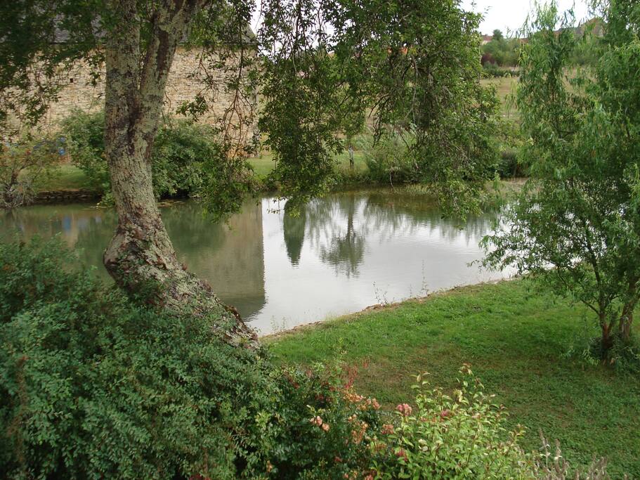Moulin de Vaudres | bords de la Soue