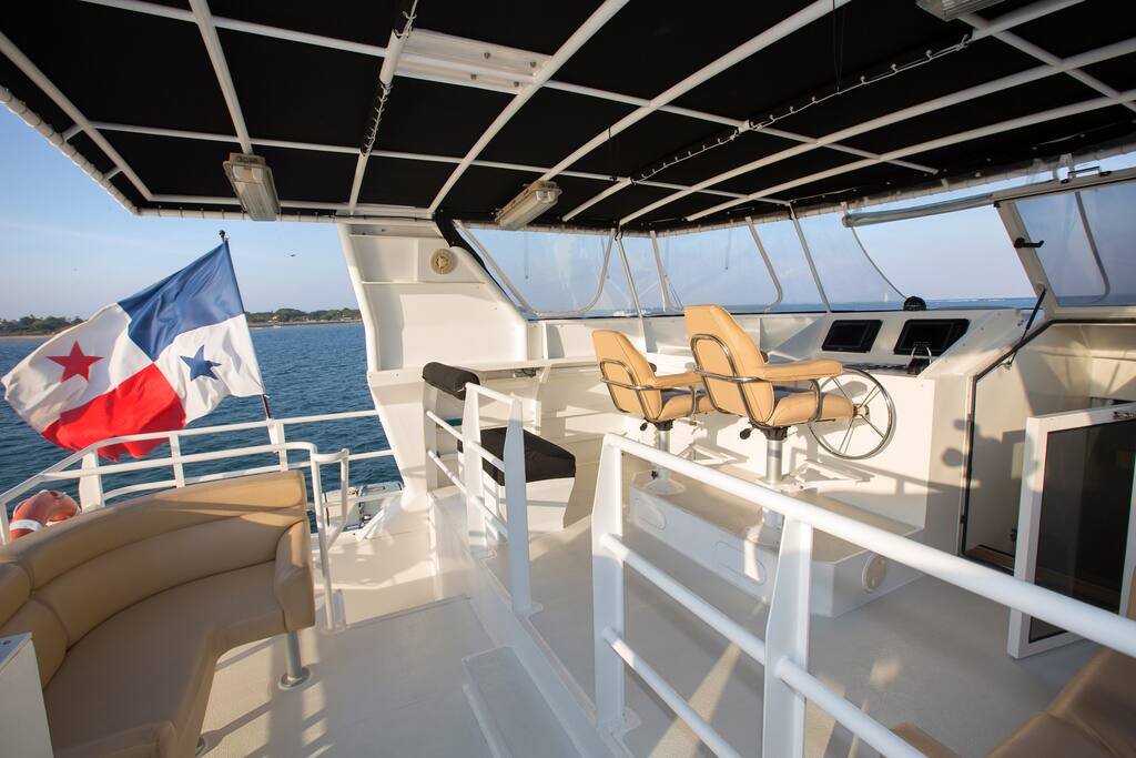 The Captain and his crew will be there to pamper you.