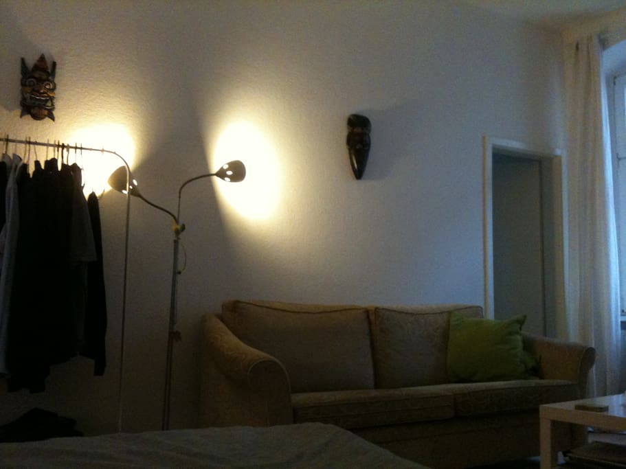 A comfortable couch to chill on