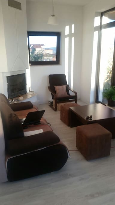 Living room with sofa