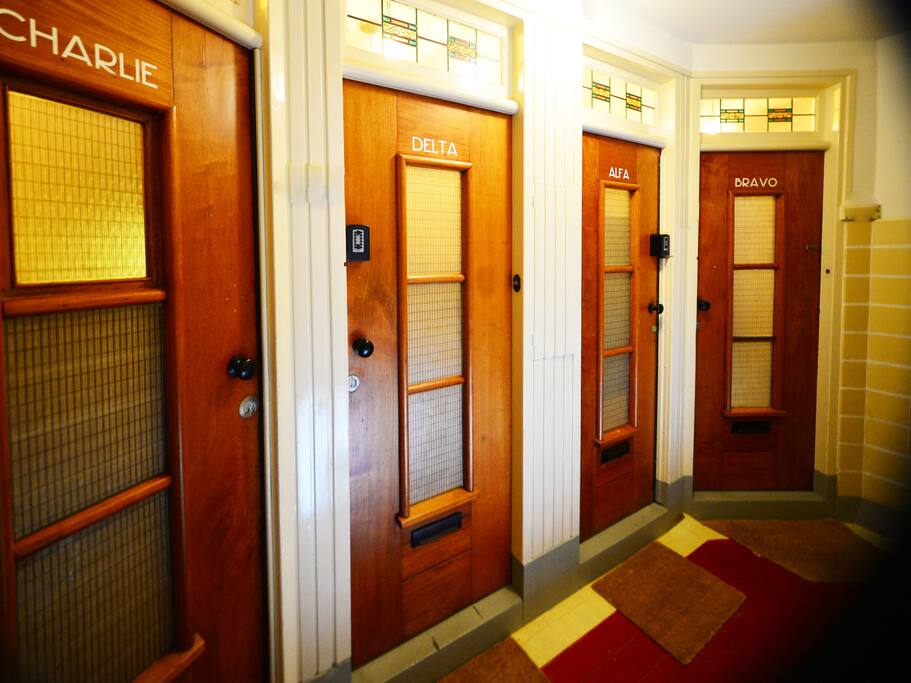 Your host lives in "Charlie" House Delta is on airbnb too.