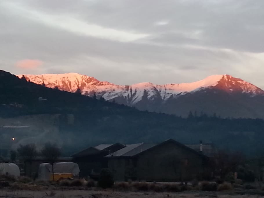 Sunrise on Treble Cone in the West