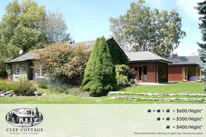 Clee Cottagemain Cottage + Cottage 2 + Cottage 3 - Wanaka