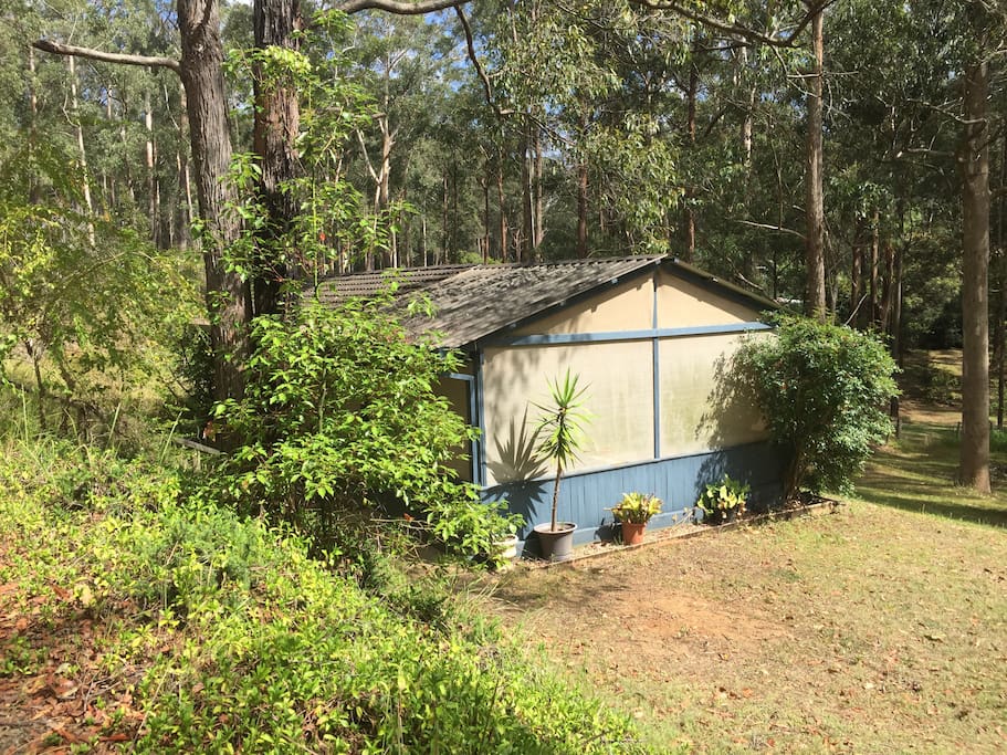 The Shack in it's surroundings