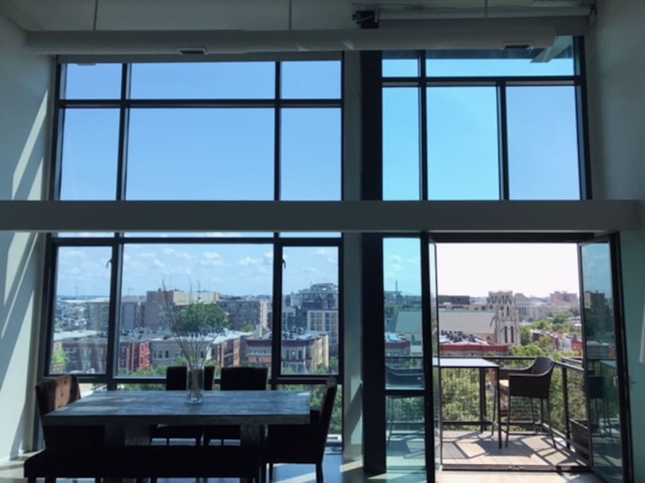 Floor to Ceiling windows