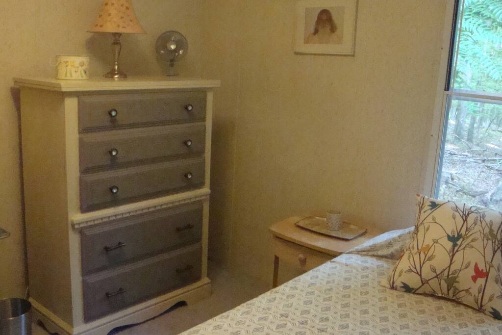 Room for your belongings.