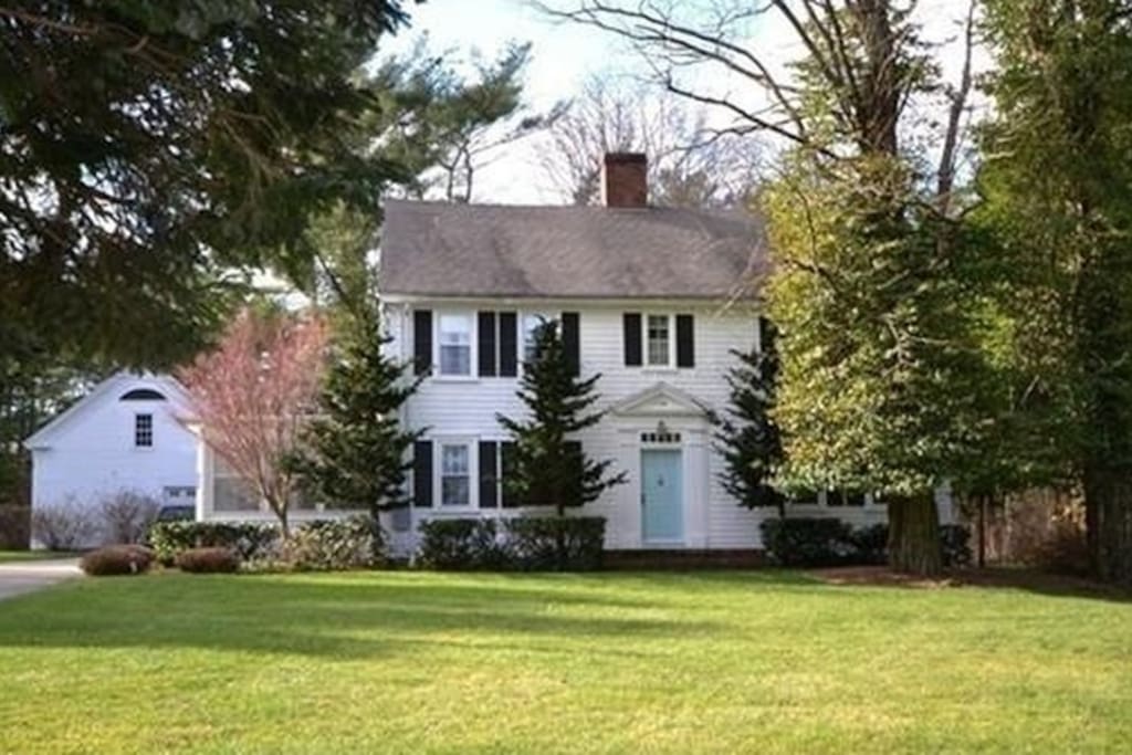 Front of the house.