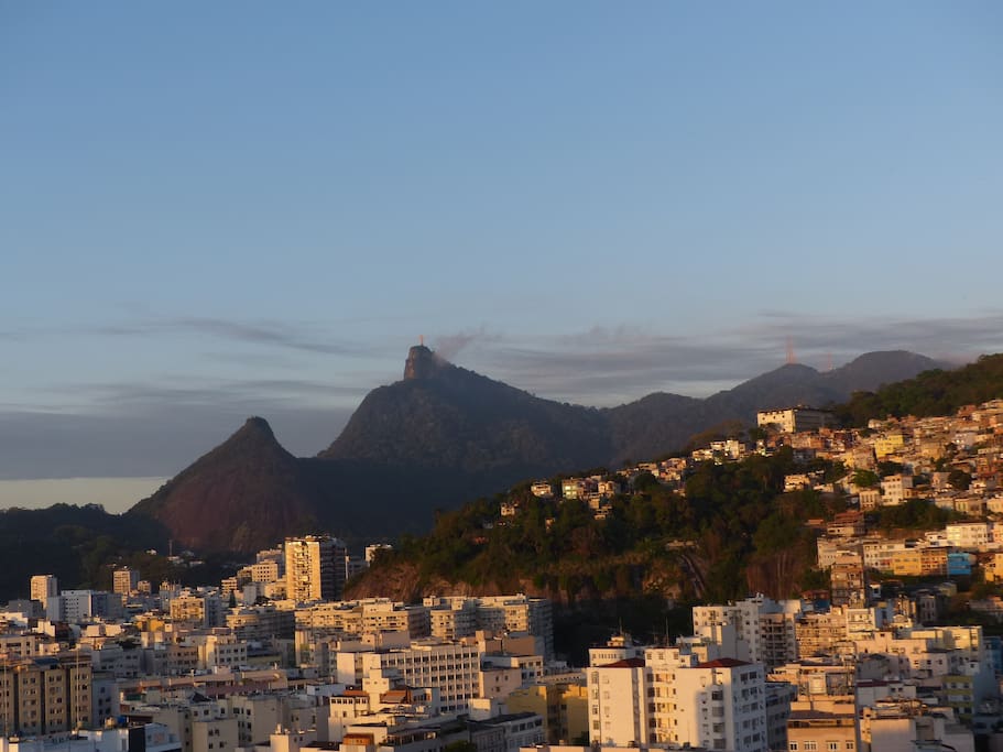 Corcovado from the terrace