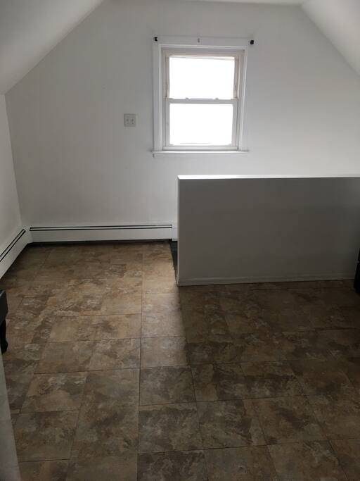 Simple clean private entrance