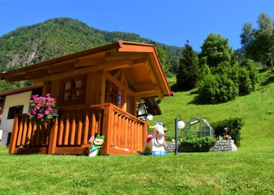 Casetta per bambini al Residence Bonetti