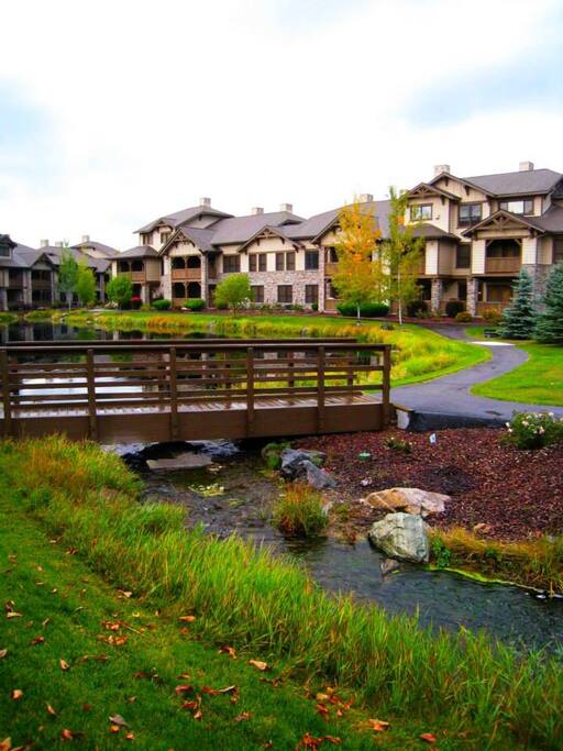 Walk around the complex