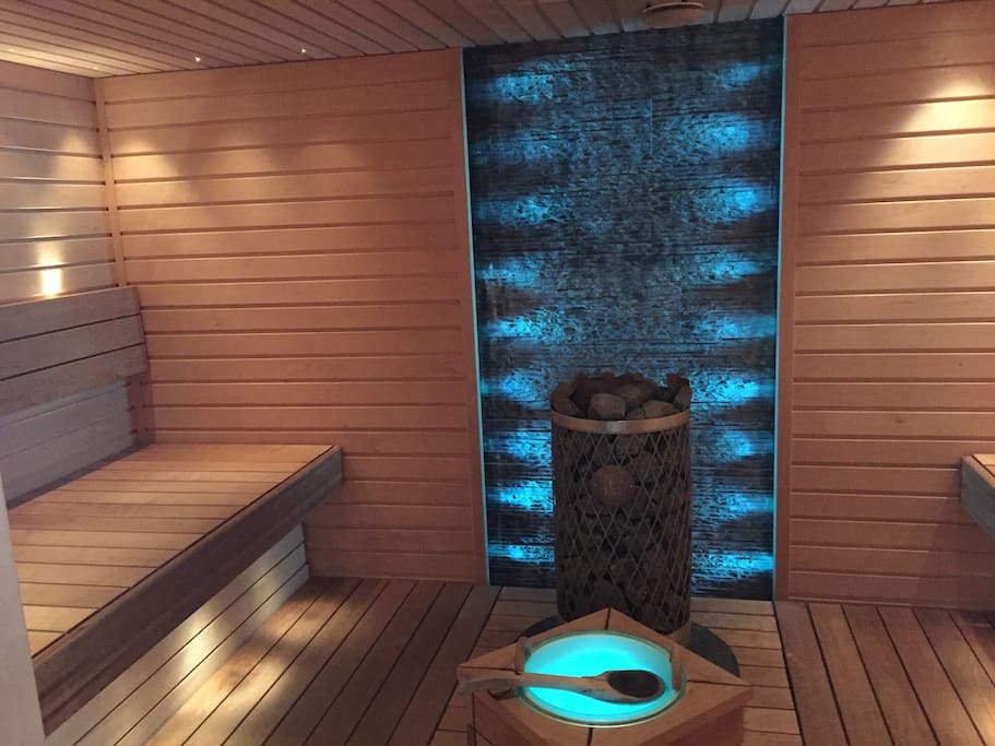Sauna for extra fee