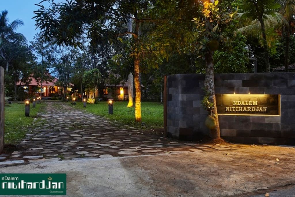 Entrance gate of the house