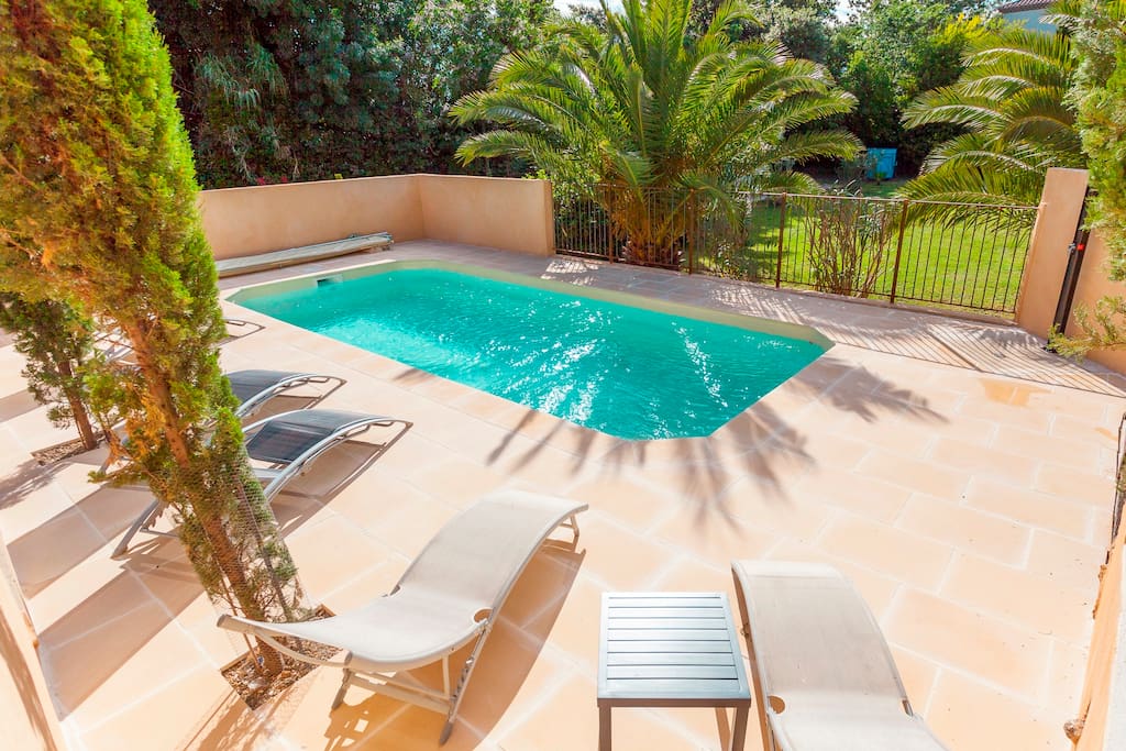la piscine privée