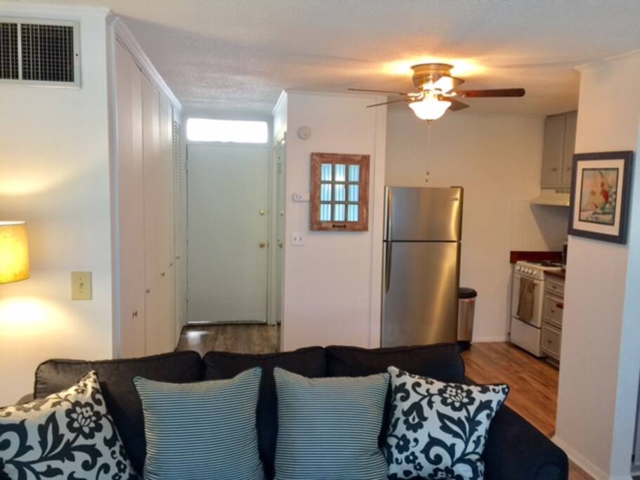 Front door ahead