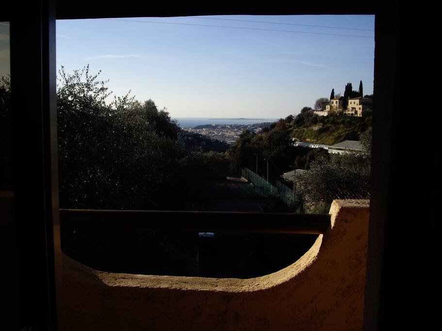 Vue du balcon