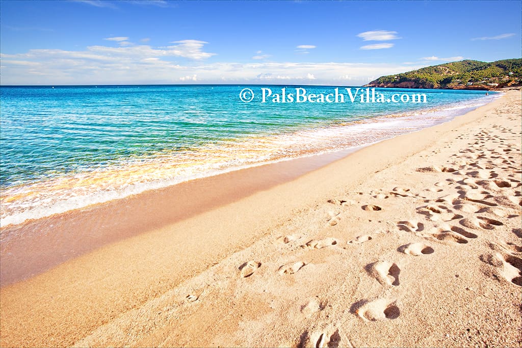 Walk from bed to this beach easily