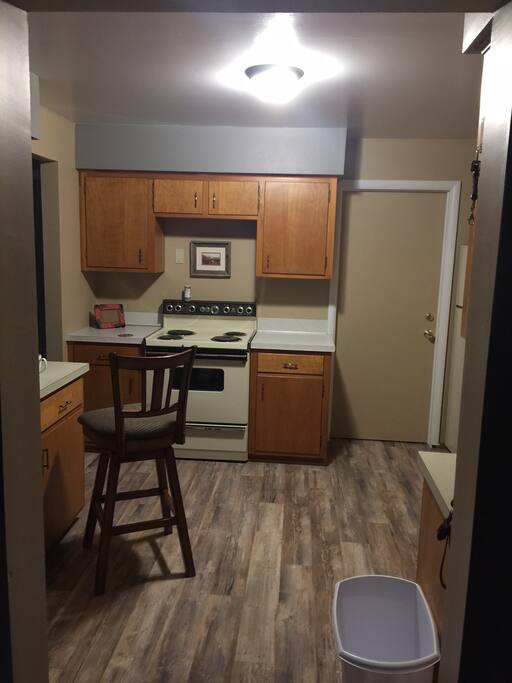 Spacious kitchen to cook your own meals