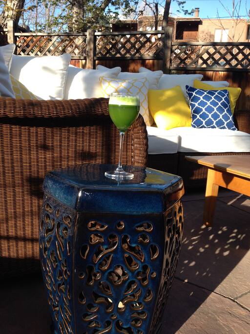 Back Patio Lounge Area