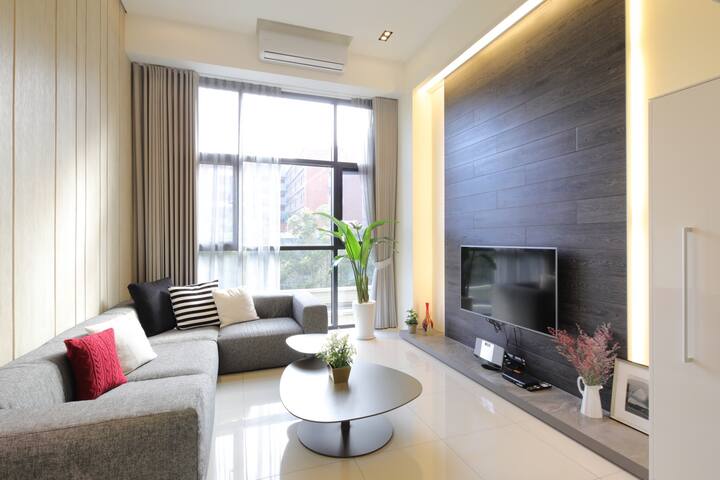 【酒精消毒】10月超優惠現代時尚挑高4米2/科技大樓捷運站2min【Da’anC】 gallery image 4