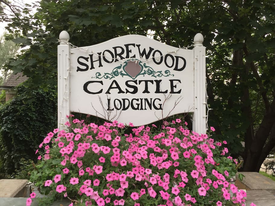 Look for our sign! It’s decorated to match the season. It’s on the lakeside of Lakeshore Drive (535)
