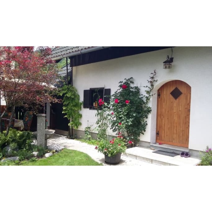 Entrance to our house