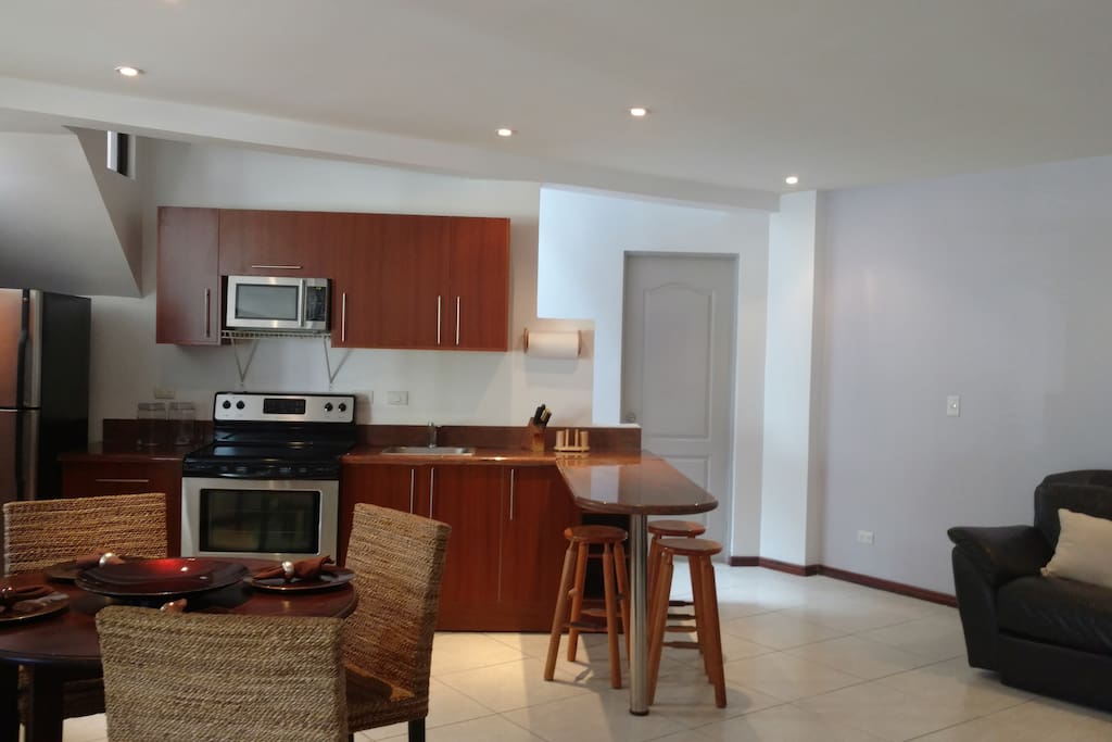 Cocina y Sala de Estar