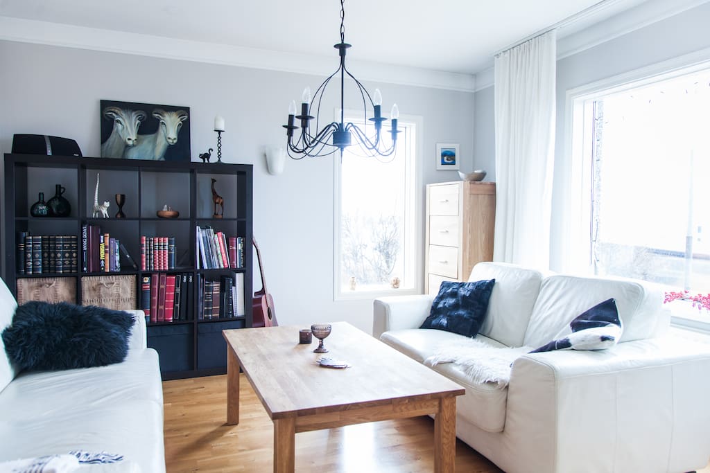 The living room