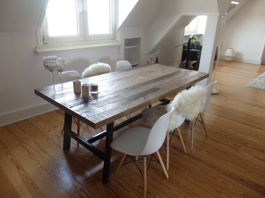 The living room