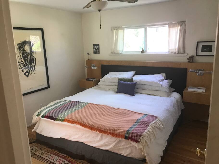 Comfortable master bedroom