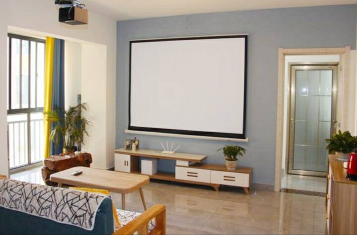 Coco家 大屏投影北欧风情舒适两居 Apartments For Rent In Yuxi Yunnan China