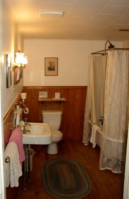 Sawyers Island Original Antique Shower/Tub Bath