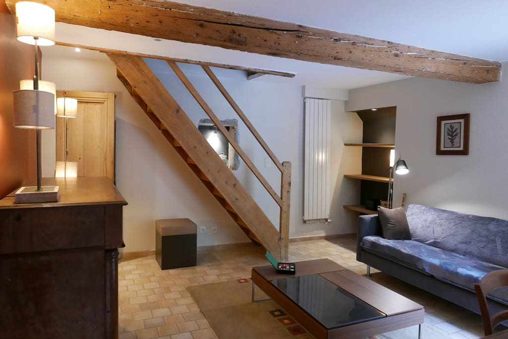 Salon coté
escalier