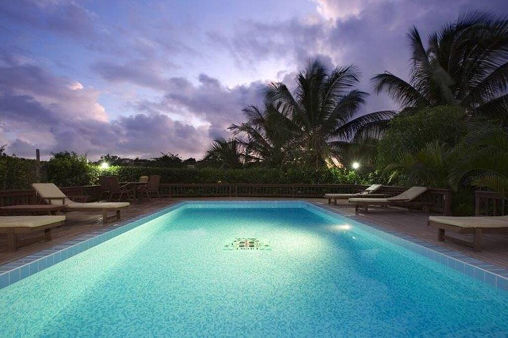 Have a swim in the evening
