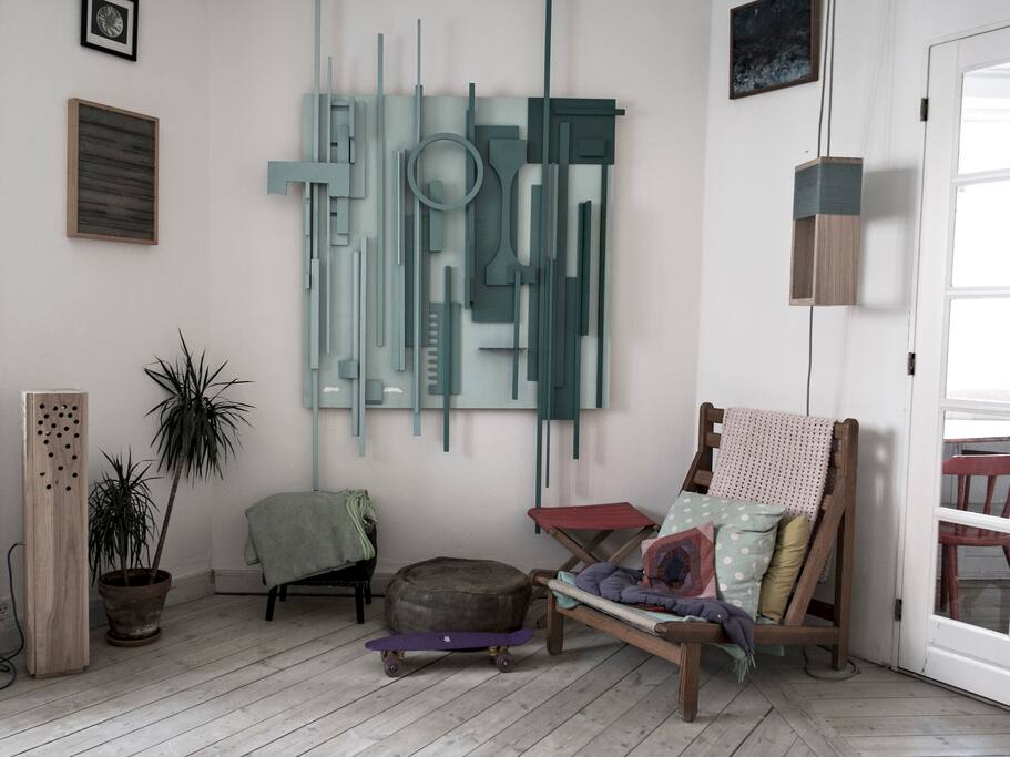The living room from the other side