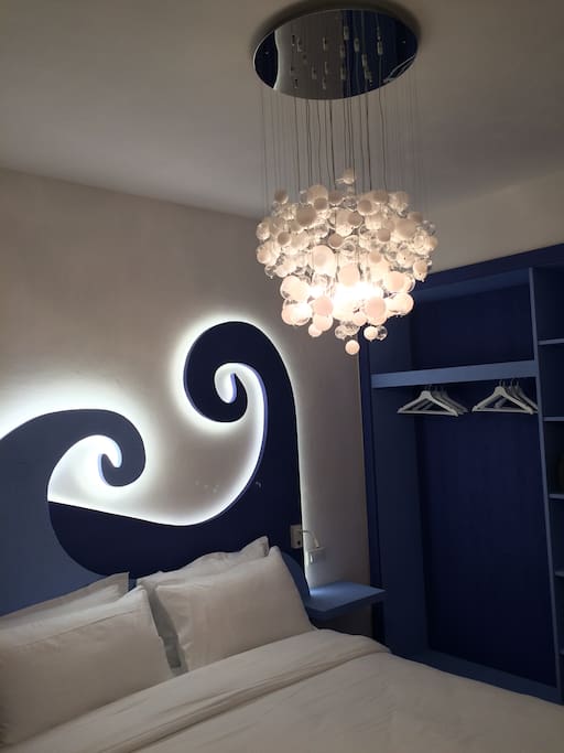 letto camera Acqua