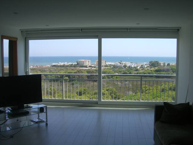 Alucina con las vistas y el piso.