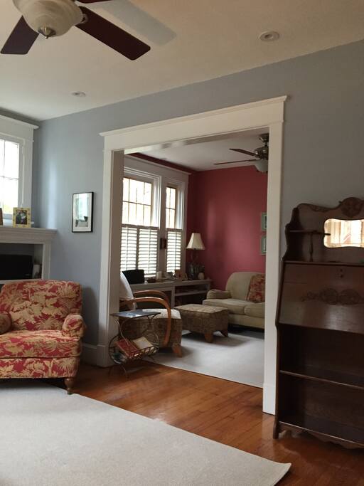 Living and sitting rooms