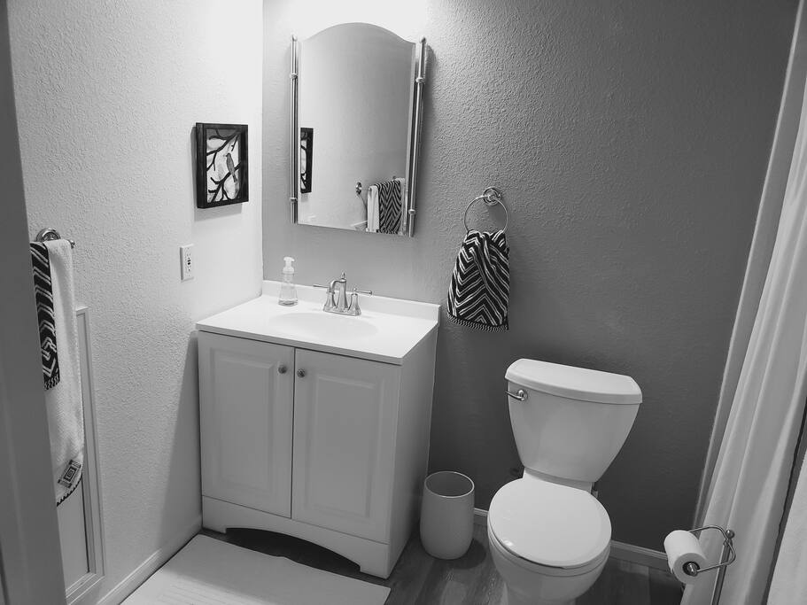 En suite bathroom