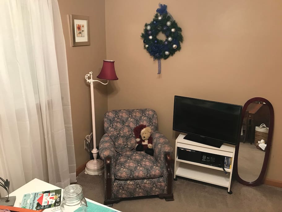 Private room and reading corner