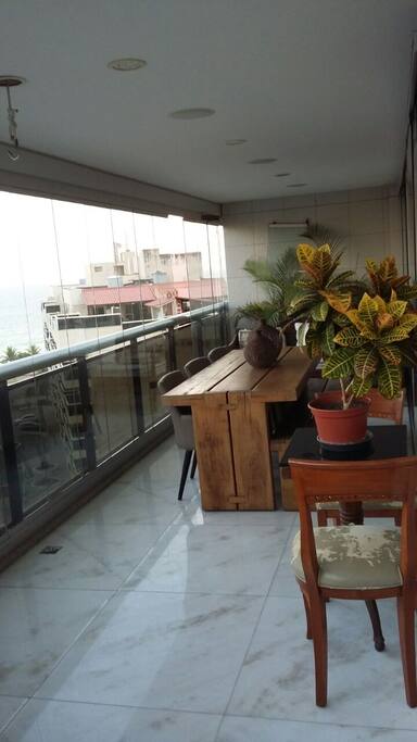 Varanda com Vista para o Mar