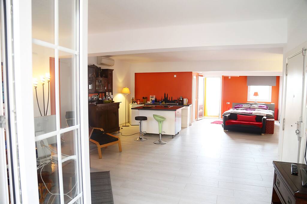 Loft bei Tageslicht