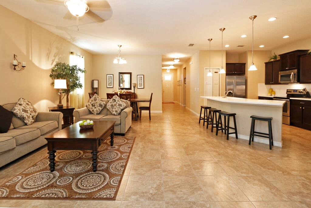Blue Diamond Open Floor Plan