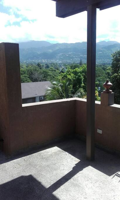 at the top of the complex