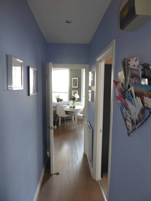 Hallway into Living Room